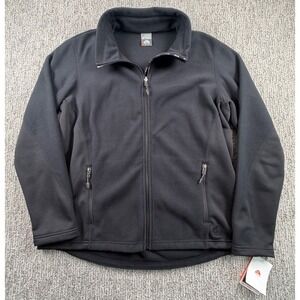 Nike ACG Fleece Jacket Women XL Black Shenandoah Full Zip Nike THERMA ACGW21030